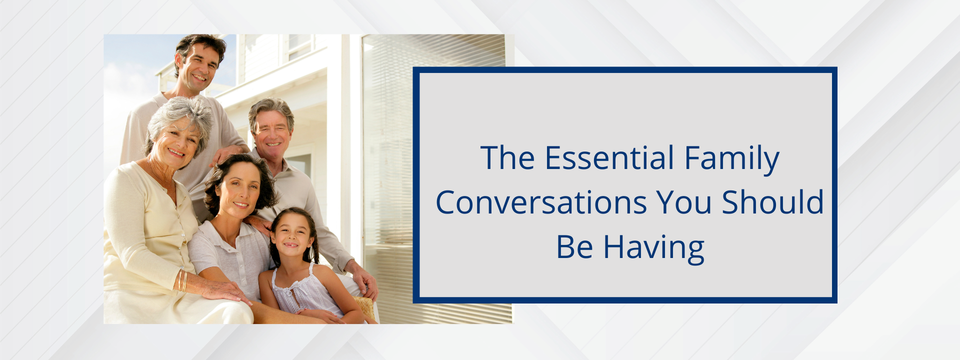 The Essential Family Conversations You Should Be Having