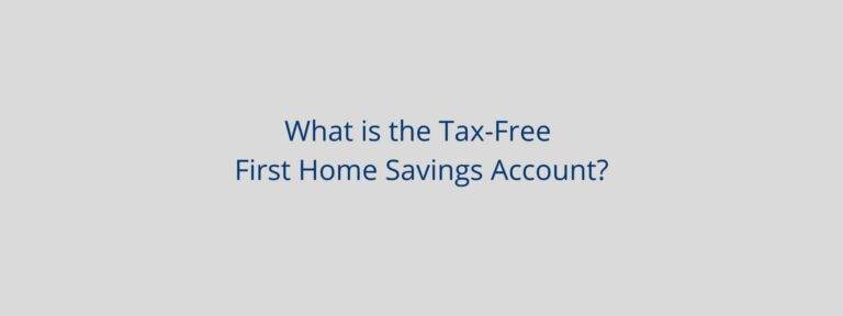 Tax Free First Home Savings Account