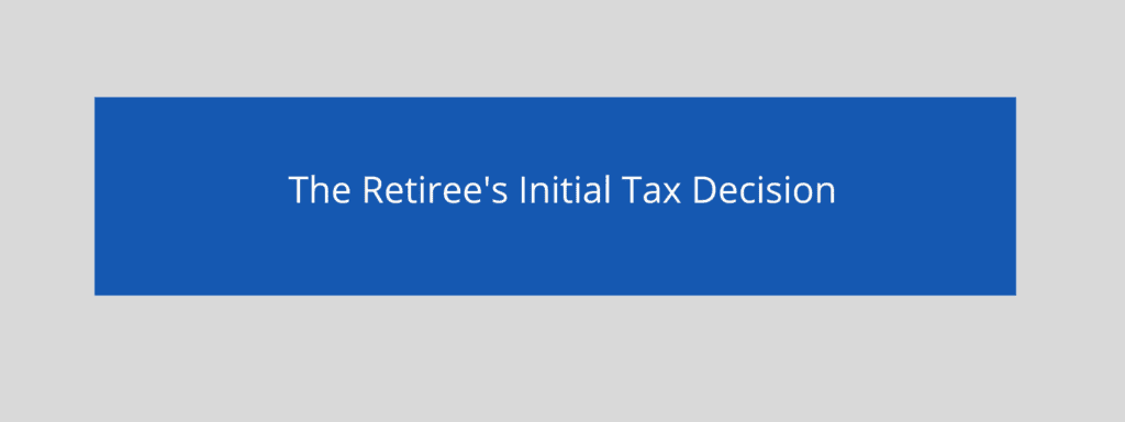 Retirees aim to reduce their tax burden while striving for a tax-efficient estate transfer to the next generation.