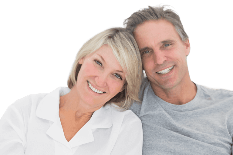 Smiling Couple happy with their Retirement Road Map Process