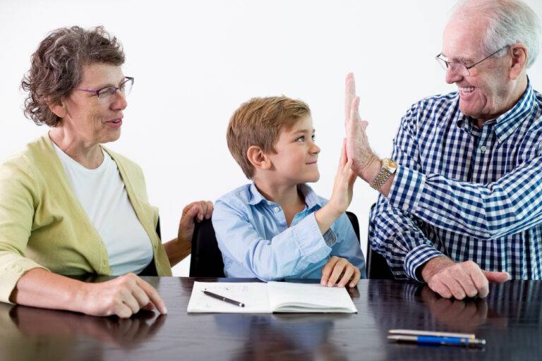 Having a conversation about finances with younger generation