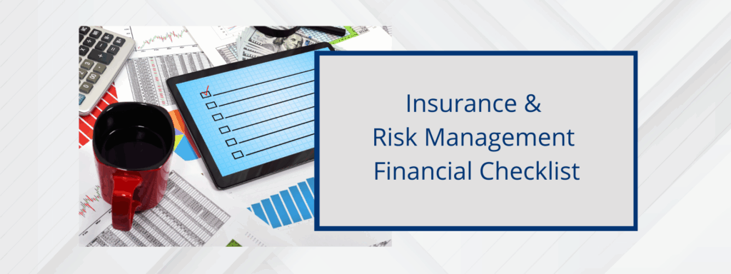 Insurance & Risk Management Financial Checklist