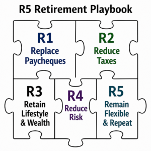 R5 Retirement Playbook diagram